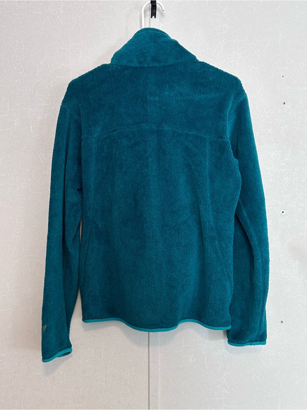Patagonia | Teal Fleece Jacket with Aqua Chest Accent | Size Medium - Picture 6 of 6